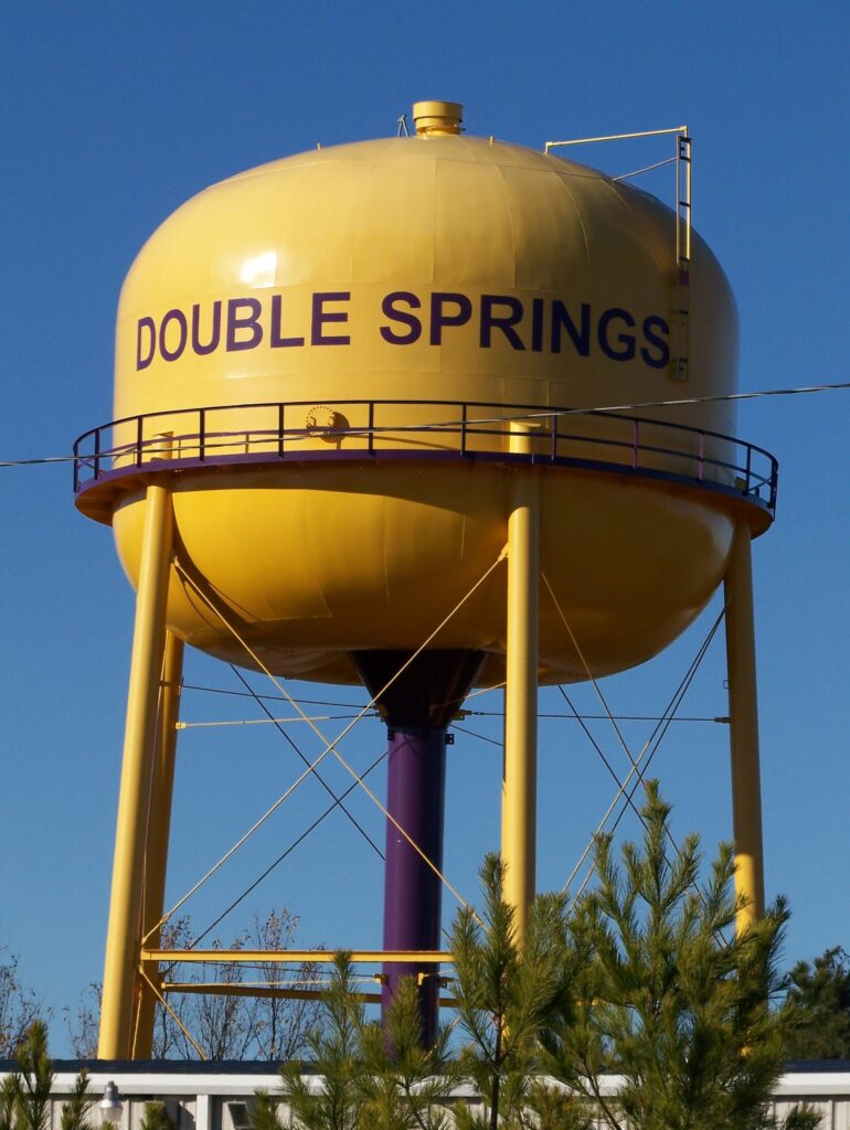 Double Springs, Alabama - - Tank Under Water Tank Maintenance